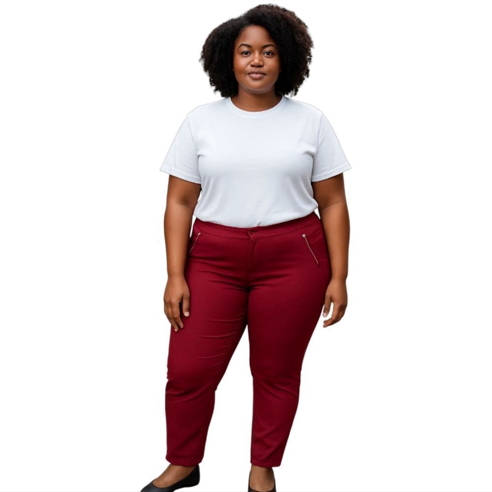Tommy Hilfiger Premium Stretch Extensible Prestige Pants Size XXL Burgundy